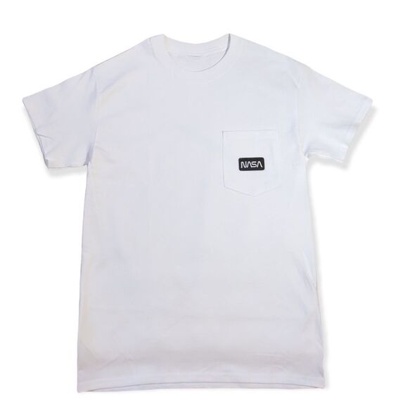 NWT Wool + Pepper Co. NASA Unisex Pocket Tee - Picture 3 of 6